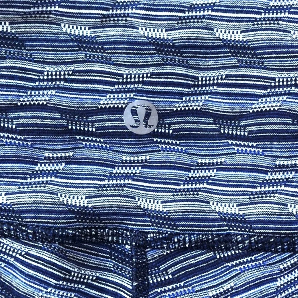 Lululemon Wunder Under Space Dye Twist Sapphire Blue Multi